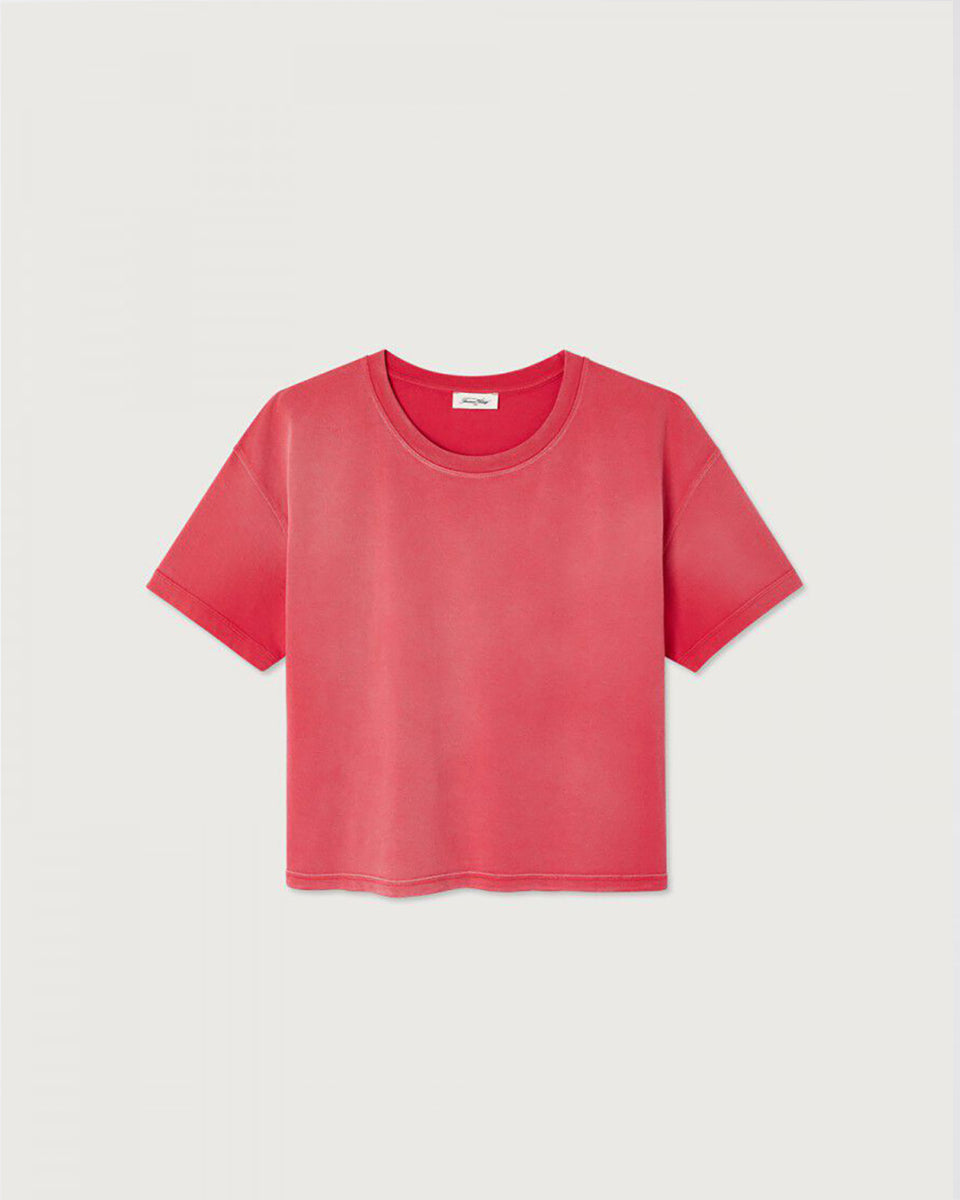 Luźny t-shirt AFO02 Amour Spray American Vintage z krótkimi rękawami i okrągłym dekoltem. Wyróżnia się miękką dzianiną w stylu vintage z efektem sprania. Można go nosić samodzielnie lub pod koszulą/bluzą, aby uzyskać nowoczesny wygląd.
-Luźny krój
-Okrągły dekolt
-Wybierz t-shirt w swoim standardowym rozmiarze