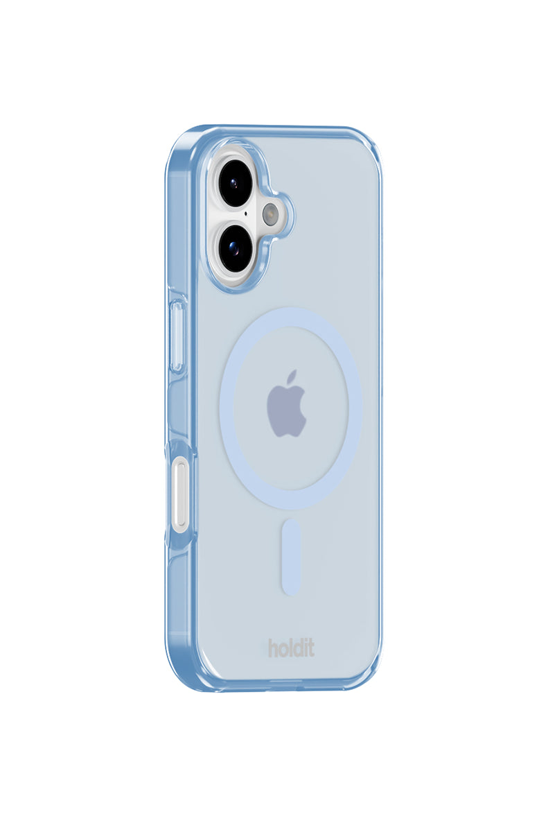 Silikonowe etui MagSafe Mineral Blue charakteryzuje się minimalistycznym designem i komfortowym wykończeniem, które zakrywa przyciski głośności i krawędzie. Dzięki wbudowanym magnesom kompatybilnym z MagSafe możesz łatwo korzystać z ładowania bezprzewodowego. Wykonane jest w 100% z PC/TPC z recyklingu z certyfikatem GRS.
Produkt wegański.