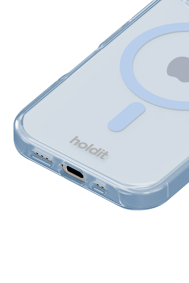 Silikonowe etui MagSafe Mineral Blue charakteryzuje się minimalistycznym designem i komfortowym wykończeniem, które zakrywa przyciski głośności i krawędzie. Dzięki wbudowanym magnesom kompatybilnym z MagSafe możesz łatwo korzystać z ładowania bezprzewodowego. Wykonane jest w 100% z PC/TPC z recyklingu z certyfikatem GRS.
Produkt wegański.