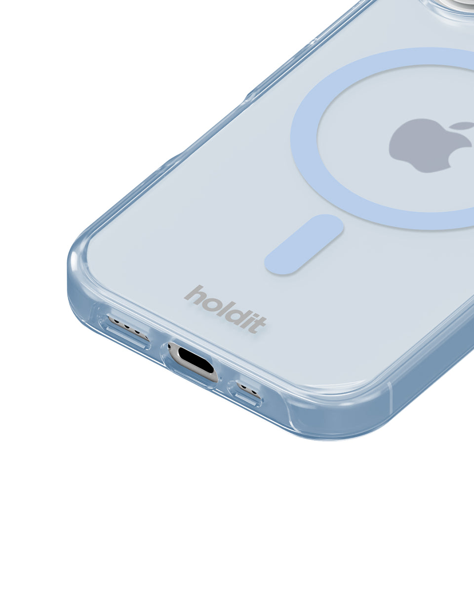 Silikonowe etui MagSafe Mineral Blue charakteryzuje się minimalistycznym designem i komfortowym wykończeniem, które zakrywa przyciski głośności i krawędzie. Dzięki wbudowanym magnesom kompatybilnym z MagSafe możesz łatwo korzystać z ładowania bezprzewodowego. Wykonane jest w 100% z PC/TPC z recyklingu z certyfikatem GRS.
Produkt wegański.
