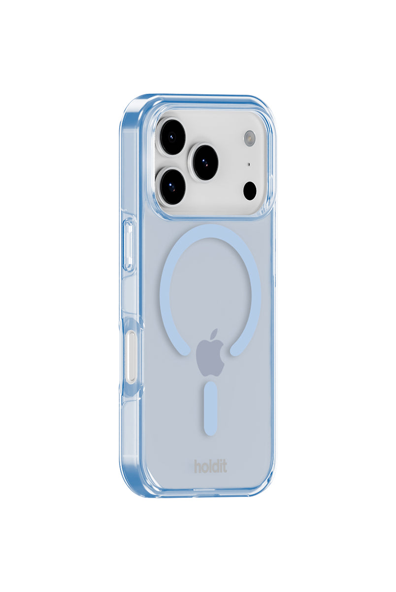 Silikonowe etui MagSafe Mineral Blue charakteryzuje się minimalistycznym designem i komfortowym wykończeniem, które zakrywa przyciski głośności i krawędzie. Dzięki wbudowanym magnesom kompatybilnym z MagSafe możesz łatwo korzystać z ładowania bezprzewodowego. Wykonane jest w 100% z PC/TPC z recyklingu z certyfikatem GRS.
Produkt wegański.