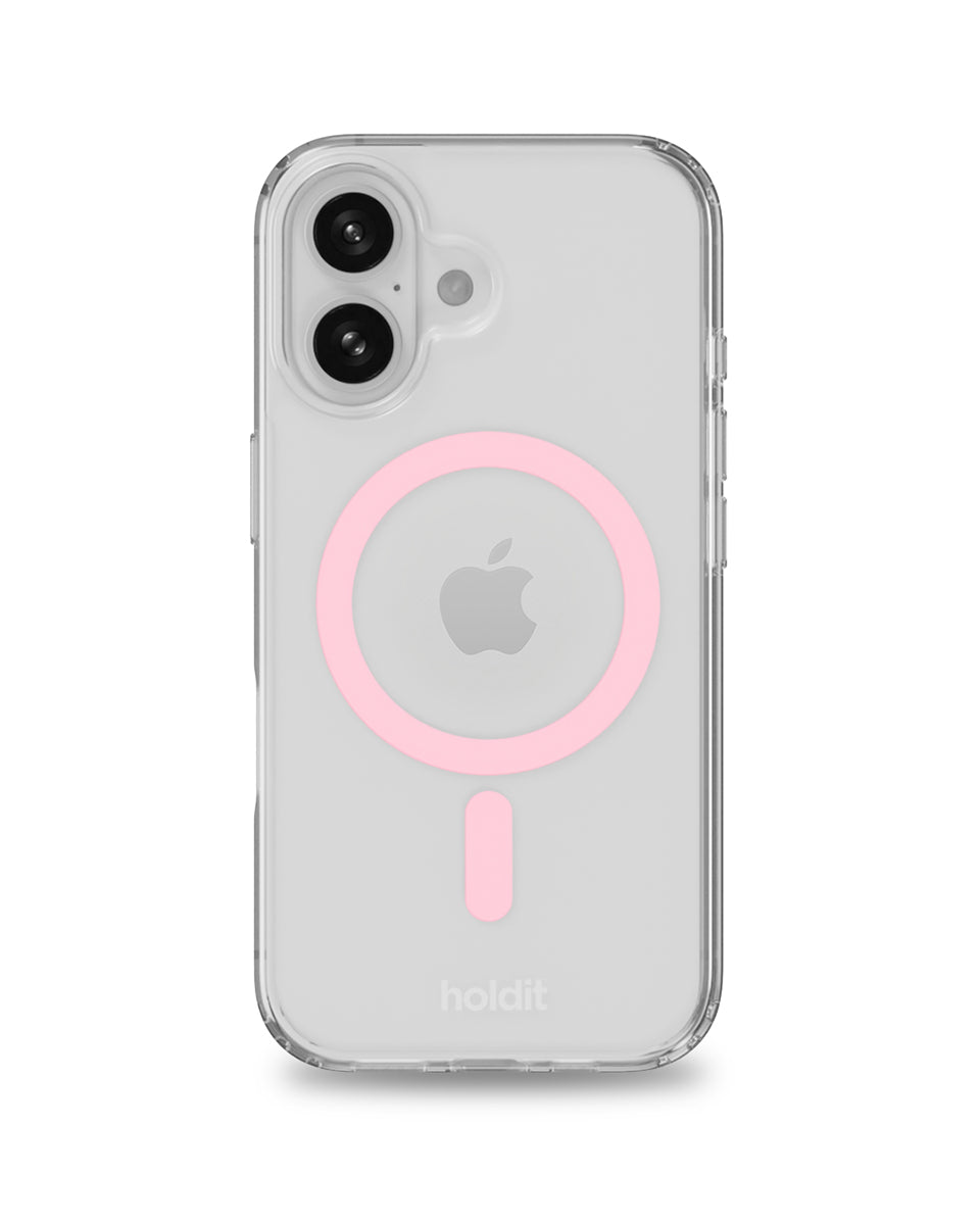 Silikonowe etui MagSafe Pink Ring charakteryzuje się minimalistycznym designem i komfortowym wykończeniem, które zakrywa przyciski głośności i krawędzie. Dzięki wbudowanym magnesom kompatybilnym z MagSafe możesz łatwo korzystać z ładowania bezprzewodowego. Wykonane jest w 100% z PC/TPC z recyklingu z certyfikatem GRS.
Produkt wegański.