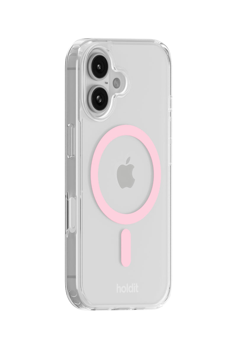 Silikonowe etui MagSafe Pink Ring charakteryzuje się minimalistycznym designem i komfortowym wykończeniem, które zakrywa przyciski głośności i krawędzie. Dzięki wbudowanym magnesom kompatybilnym z MagSafe możesz łatwo korzystać z ładowania bezprzewodowego. Wykonane jest w 100% z PC/TPC z recyklingu z certyfikatem GRS.
Produkt wegański.