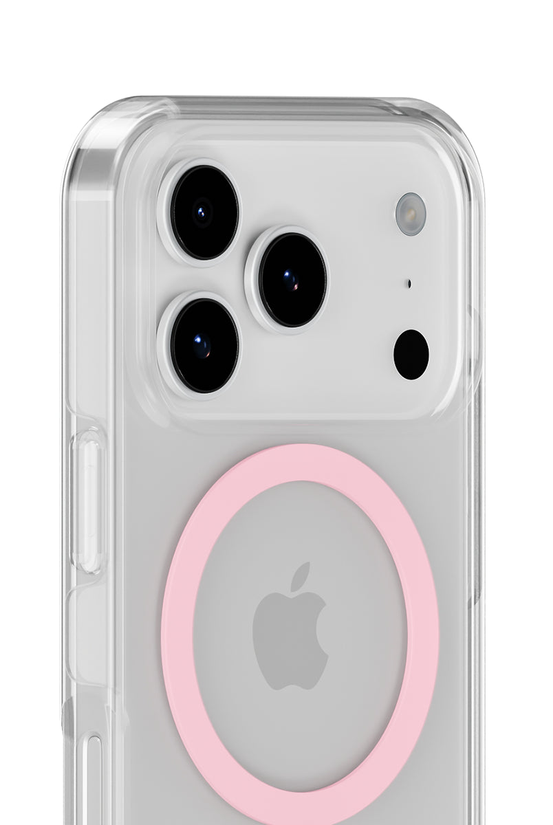 Silikonowe etui MagSafe Pink Ring charakteryzuje się minimalistycznym designem i komfortowym wykończeniem, które zakrywa przyciski głośności i krawędzie. Dzięki wbudowanym magnesom kompatybilnym z MagSafe możesz łatwo korzystać z ładowania bezprzewodowego. Wykonane jest w 100% z PC/TPC z recyklingu z certyfikatem GRS.
Produkt wegański.