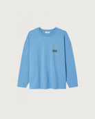 Luźny, oversizowy, prosty longsleeve FGIX02 American Vintage z szerokim rękawem I okrągłym dekoltem. Wykonany z grubej, mięsistej bawełny. N