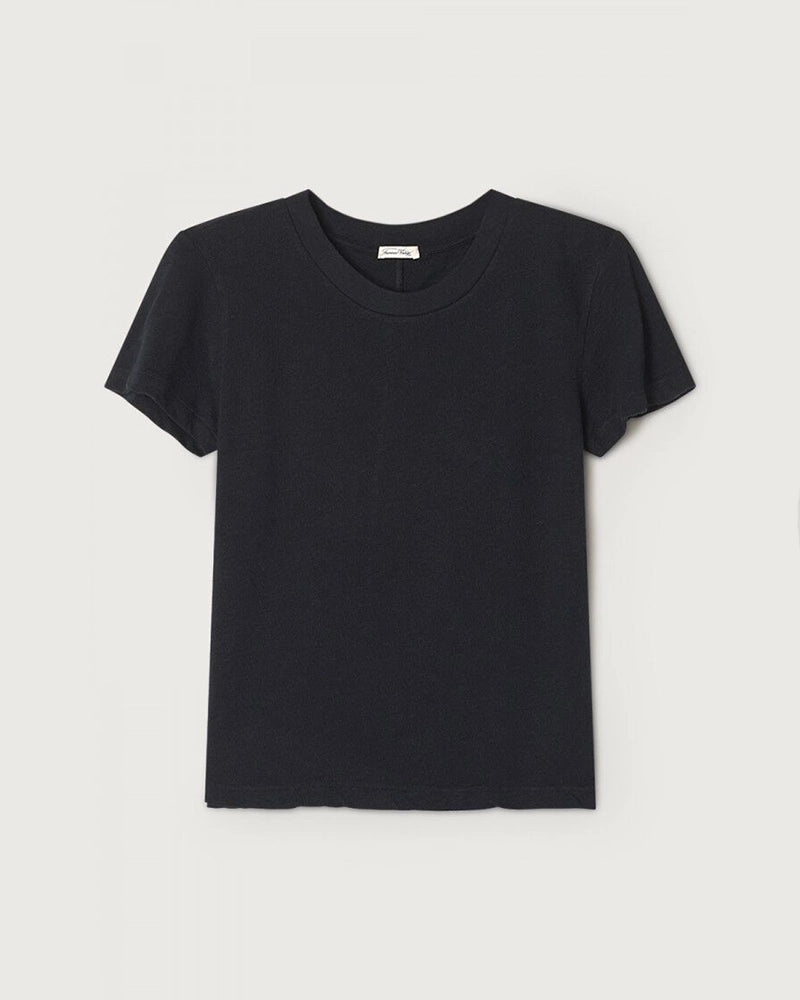 Bawełniany czarny T-shirt SONOMA Noir American Vintage