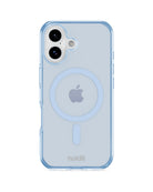 Silikonowe etui MagSafe Mineral Blue charakteryzuje się minimalistycznym designem i komfortowym wykończeniem, które zakrywa przyciski głośności i krawędzie. Dzięki wbudowanym magnesom kompatybilnym z MagSafe możesz łatwo korzystać z ładowania bezprzewodowego. Wykonane jest w 100% z PC/TPC z recyklingu z certyfikatem GRS.&nbsp;

Produkt wegański.