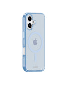 Silikonowe etui MagSafe Mineral Blue charakteryzuje się minimalistycznym designem i komfortowym wykończeniem, które zakrywa przyciski głośności i krawędzie. Dzięki wbudowanym magnesom kompatybilnym z MagSafe możesz łatwo korzystać z ładowania bezprzewodowego. Wykonane jest w 100% z PC/TPC z recyklingu z certyfikatem GRS.&nbsp;

Produkt wegański.