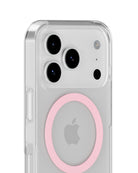 Silikonowe etui MagSafe Pink Ring charakteryzuje się minimalistycznym designem i komfortowym wykończeniem, które zakrywa przyciski głośności i krawędzie. Dzięki wbudowanym magnesom kompatybilnym z MagSafe możesz łatwo korzystać z ładowania bezprzewodowego. Wykonane jest w 100% z PC/TPC z recyklingu z certyfikatem GRS.&nbsp;

Produkt wegański.