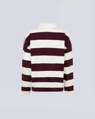 Luźny longsleeve z długim rękawem Paul Stripes Love Stories o ponadczasowym wzorze w kremowo-bordowe paski. Posiada kołnierzyk zapinany na guziki. Nad prawą piersią znajduje się niewielkie logo marki. Wykonany z lekkiej bawełny, zapewnia komfort noszenia przez cały dzień. Jest wszechstronnym elementem garderoby, który łatwo zestawić zarówno z codziennymi, jak i bardziej eleganckimi stylizacjami.