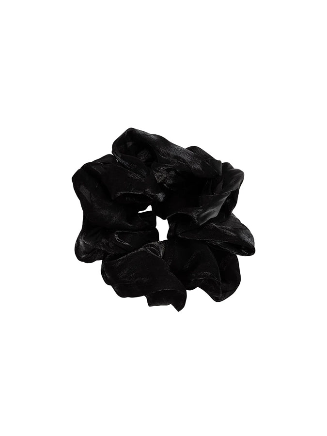 Duża gumka do włosów scrunchie Dreamy Pico Copenhagen z połyskującej organzy.