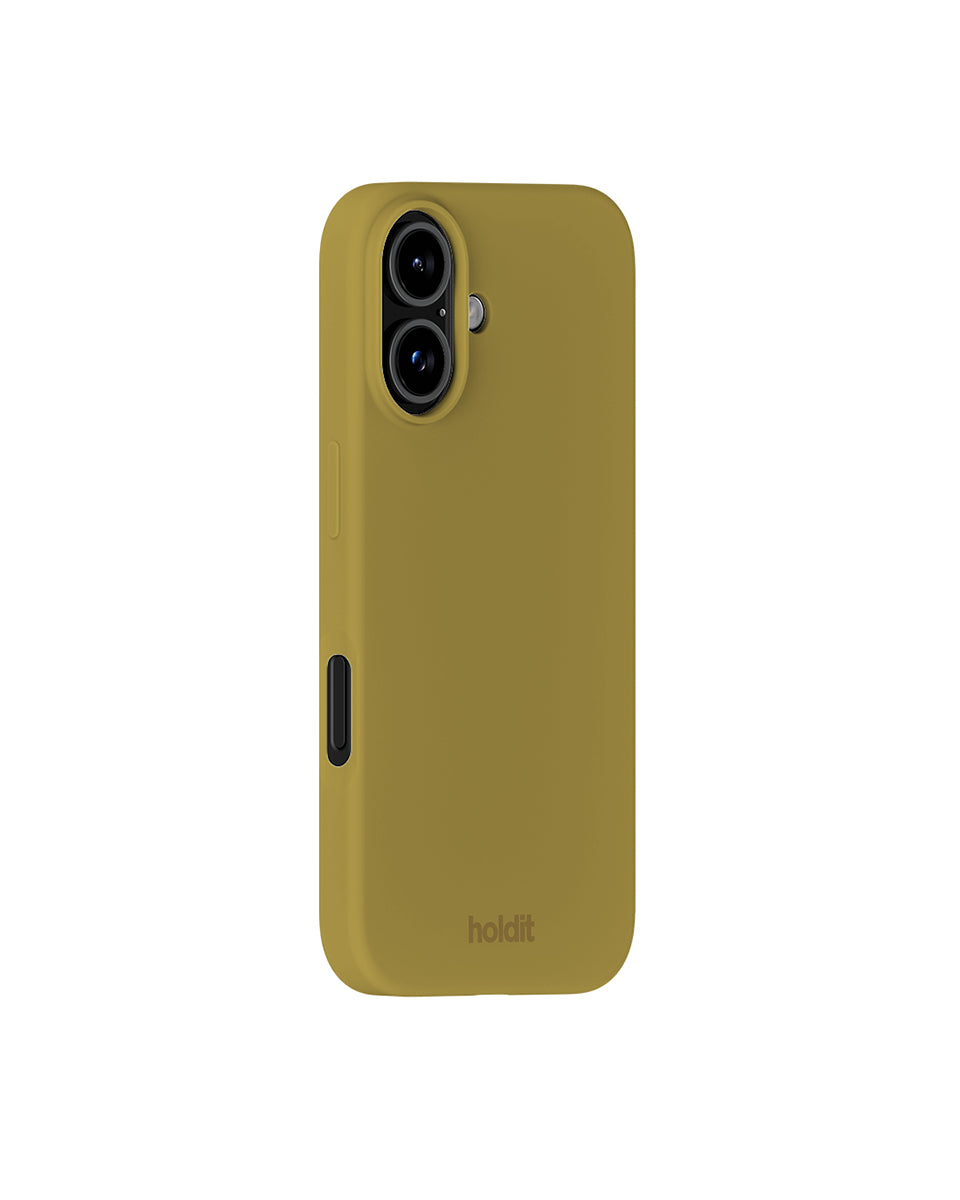 Silikonowe etui Warm Olive chroni i odświeża Twój telefon dzięki miękkiej i elastycznej powierzchni. Charakteryzuje się minimalistycznym designem i komfortowym wykończeniem, które zakrywa przyciski głośności i krawędzie. Wykonane jest w 100% z poliwęglanu z recyklingu z certyfikatem GRS.&nbsp;

Produkt wegański.