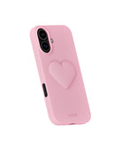 Miękka, silikonowa naklejka Heart Pink z wypukłym wzorem, tworzącym unikalny efekt 3D. Przyklej ją do swojego telefonu, laptopa lub notesu za pomocą klejącego tyłu. Dopasuj ją do silikonowego etui w tym samym odcieniu lub w kontrastującym kolorze.