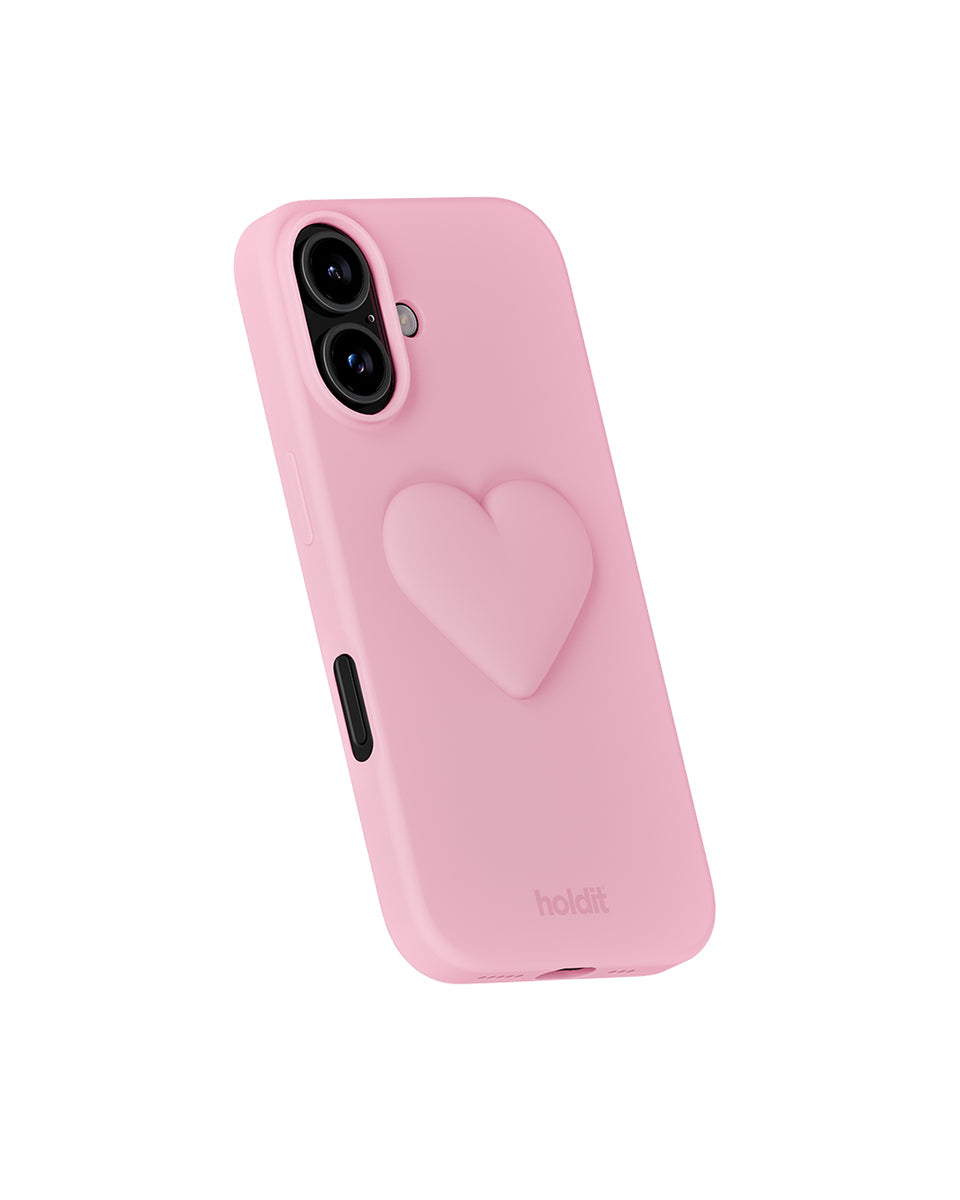 Miękka, silikonowa naklejka Heart Pink z wypukłym wzorem, tworzącym unikalny efekt 3D. Przyklej ją do swojego telefonu, laptopa lub notesu za pomocą klejącego tyłu. Dopasuj ją do silikonowego etui w tym samym odcieniu lub w kontrastującym kolorze.