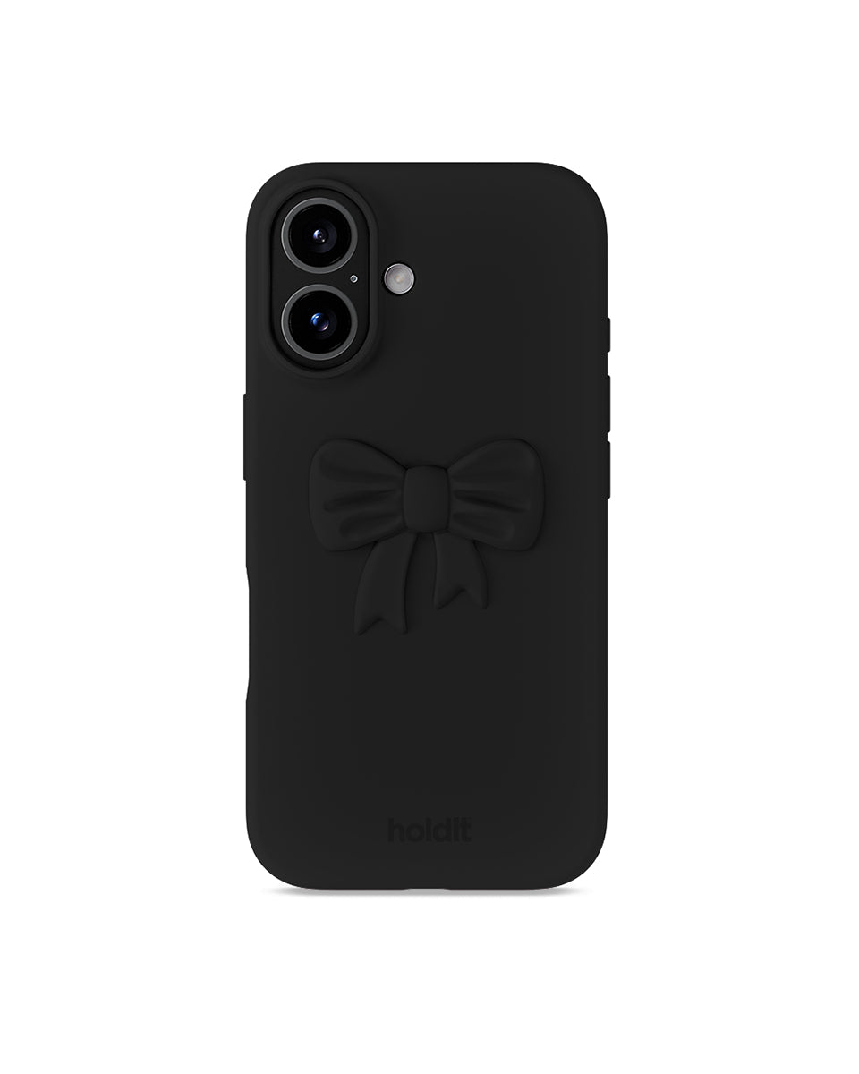 Miękka, silikonowa naklejka Bow Black z wypukłym wzorem, tworzącym unikalny efekt 3D. Przyklej ją do swojego telefonu, laptopa lub notesu za pomocą klejącego tyłu. Dopasuj ją do silikonowego etui w tym samym odcieniu lub w kontrastującym kolorze.