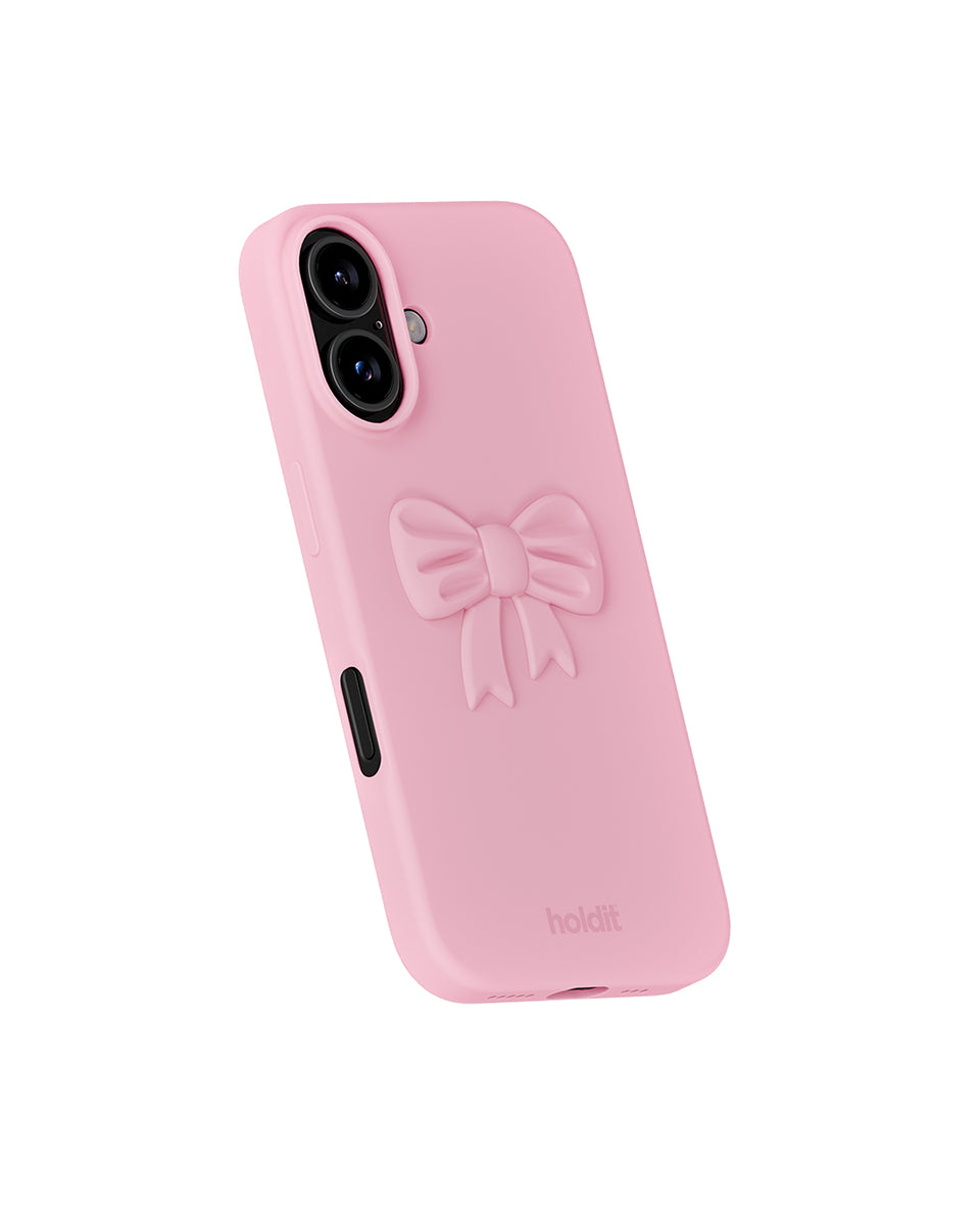 Miękka, silikonowa naklejka Bow Pink z wypukłym wzorem, tworzącym unikalny efekt 3D. Przyklej ją do swojego telefonu, laptopa lub notesu za pomocą klejącego tyłu. Dopasuj ją do silikonowego etui w tym samym odcieniu lub w kontrastującym kolorze.