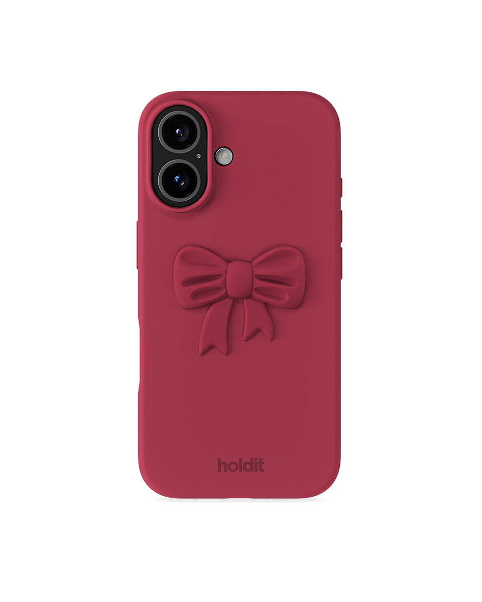 Miękka, silikonowa naklejka Bow Red Velvet z wypukłym wzorem, tworzącym unikalny efekt 3D. Przyklej ją do swojego telefonu, laptopa lub notesu za pomocą klejącego tyłu. Dopasuj ją do silikonowego etui w tym samym odcieniu lub w kontrastującym kolorze.