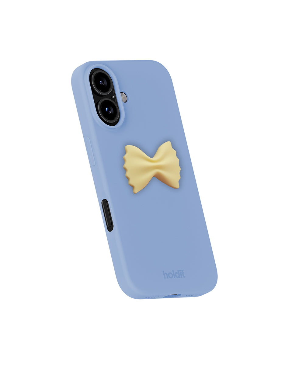 Miękka, silikonowa naklejka Farfalle z wypukłym wzorem, tworzącym unikalny efekt 3D. Przyklej ją do swojego telefonu, laptopa lub notesu za pomocą klejącego tyłu. Dopasuj ją do silikonowego etui w tym samym odcieniu lub w kontrastującym kolorze.