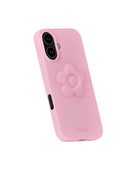 Miękka, silikonowa naklejka Flower Pink z wypukłym wzorem, tworzącym unikalny efekt 3D. Przyklej ją do swojego telefonu, laptopa lub notesu za pomocą klejącego tyłu. Dopasuj ją do silikonowego etui w tym samym odcieniu lub w kontrastującym kolorze.