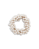 Efektowna gumka do włosów Pearl Elastic SUI AVA z perłowymi koralikami. 