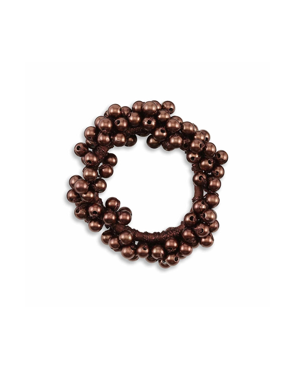 Efektowna gumka do włosów Pearl Elastic SUI AVA z perłowymi koralikami.&nbsp;