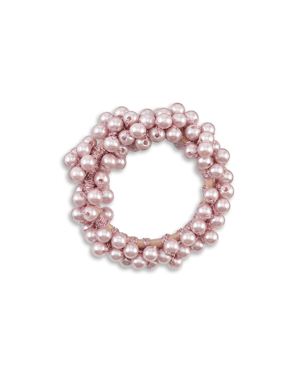 Efektowna gumka do włosów Pearl Elastic SUI AVA z perłowymi koralikami.&nbsp;