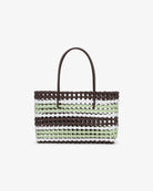 Torba Kaya Woven Tote Big SUI AVA o plecionej fakturze i klasycznym, stonowanym wyglądzie. Zaprojektowana zarówno do noszenia na codzień, jak i na specjalne okazje.&nbsp;